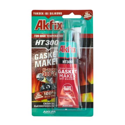 ТЕРМОУСТОЙЧИВ СИЛИКОН БЛИСТЕР ЧЕРВЕН HT300 AKFIX 85ГР