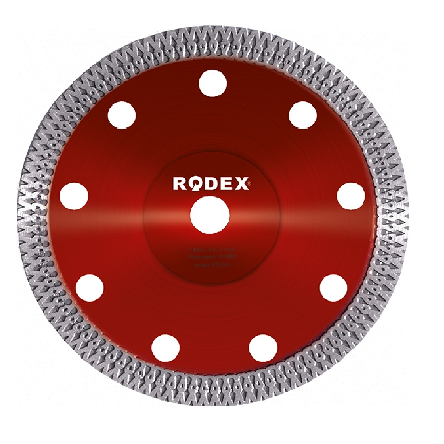 ДИСК ДИАМАНТЕН ТУРБО RODEX УНИВЕРСАЛЕН 230MM ДИСК ДИАМАНТЕН ТУРБО RODEX УНИВЕРСАЛЕН 230MM