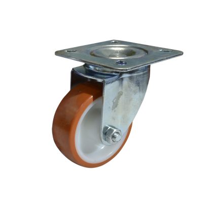 КОЛЕЛО ВЪРТ.125ММ PU 150КГ PF