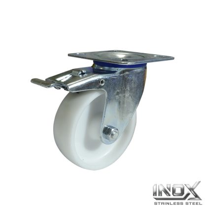 КОЛЕЛО СПИР.100ММ POLY INOX 130КГ PF