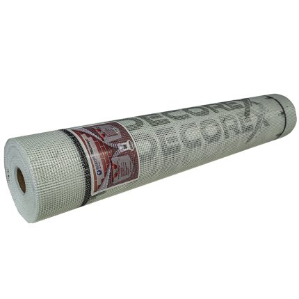 СТЪКЛОФИБЪРНА АРМИРОВЪЧНА МРЕЖА DECOREX 145г/м2 1 м х 50 м