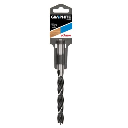 СВРЕДЛО ЗА ДЪРВО GRAPHITE 6Х90ММ