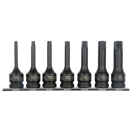 ВЛОЖКИ 1/2  УДАРНИ TORX 7БР. КОМПЛЕКТ CETA-FORM
