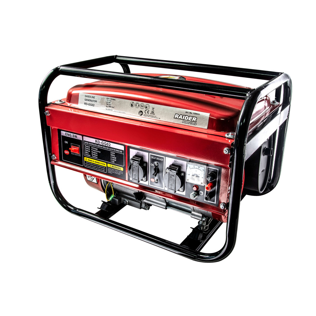 Генератор за ток бензинов 2kW RAIDER RD-GG02