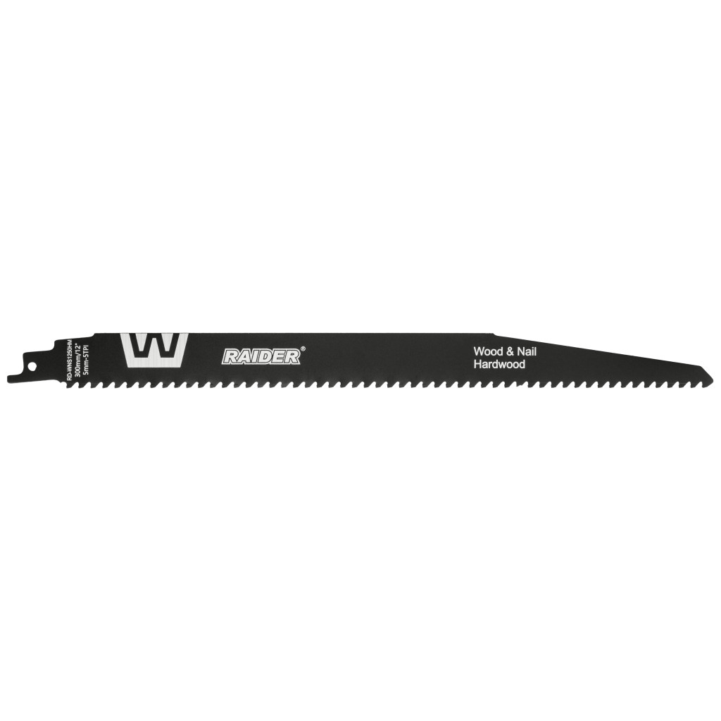 Нож за саблен трион W&N 300mm 5mm 5TPI RAIDER RD-WNS1250HM Нож за саблен трион W&N 300mm 5mm 5TPI RAIDER RD-WNS1250HM