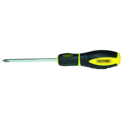 Отвертка кръстата Ph2 6х100mm S2 Topmaster Professional