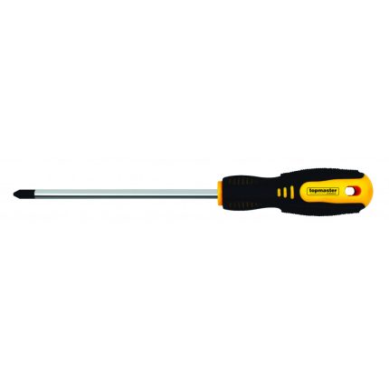 Отвертка кръстата PH1 Х75mm CR-V Topmaster Professional (12/240)