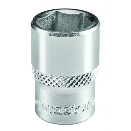 Вложка къса 6 стенна 1/4"13mm CR-V Topmaster Professional
