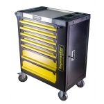 Количка за инструменти 7 чекмеджета 182 части Topmaster Professional