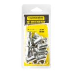 Нит гайки с плоска глава 10mm 20бр. Topmaster Professional