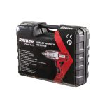 Гайковерт ударен 1/2" 950W 500Nm LED в куфар RAIDER RD-EIW08